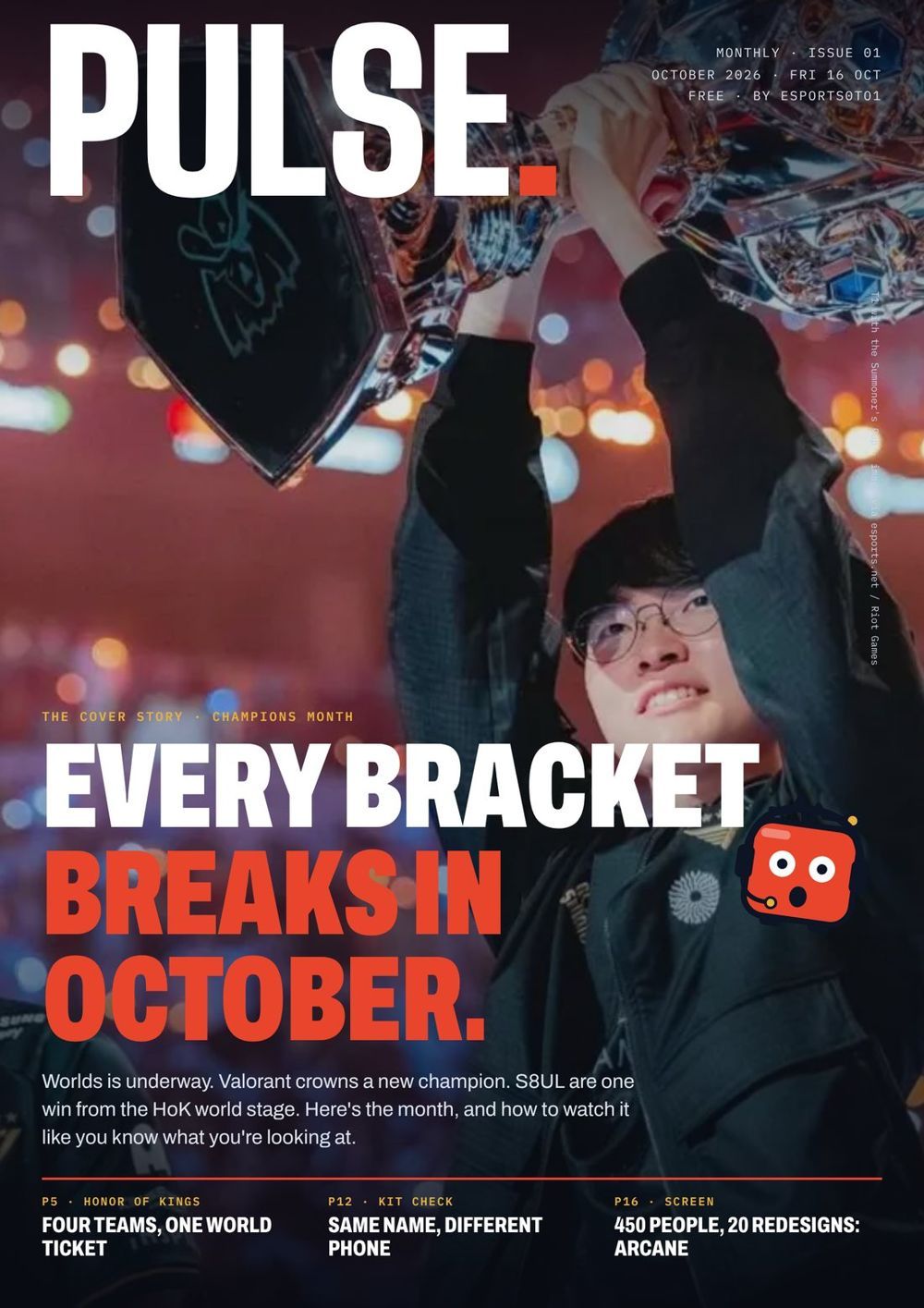 Cover of Pulse Monthly issue 01